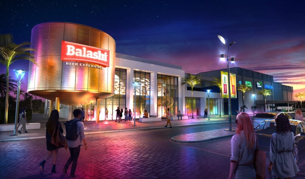 On-site installation phase begins for Balashi Brewery Beer Experience in Aruba